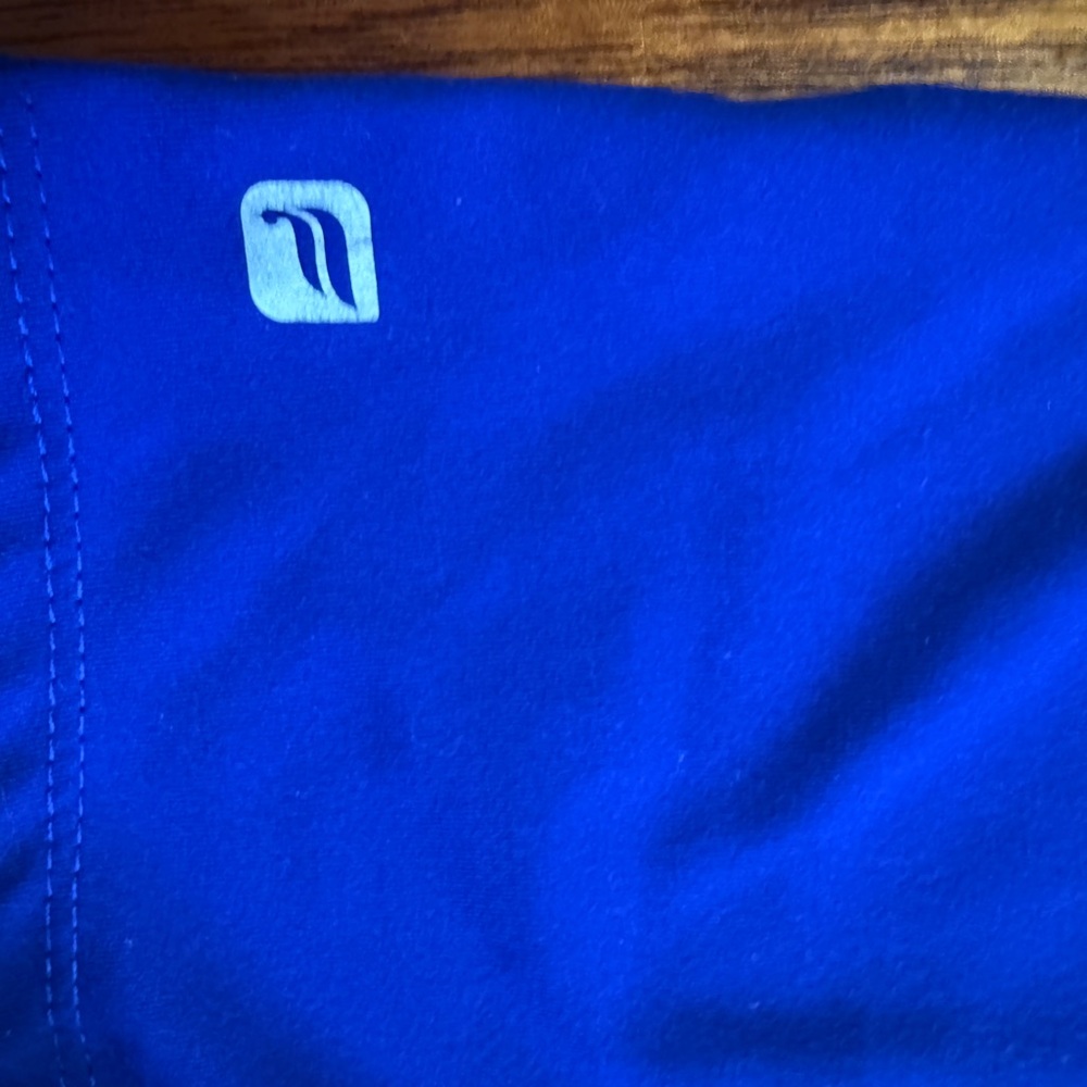 Fabletics Blue Racerback Tank Top - Picture 3 of 3